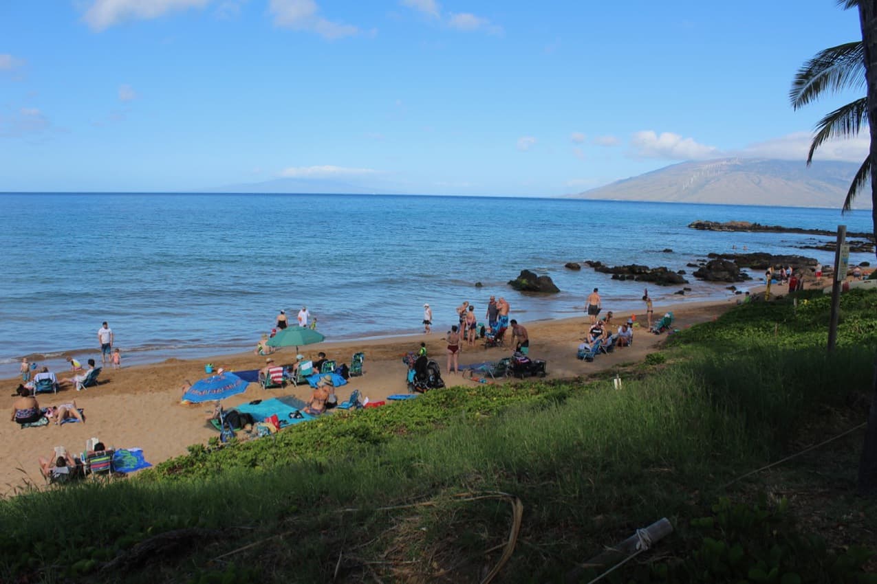 Kamaole III beach park on Maui, Hawaii. Kurt Jacobson photos.