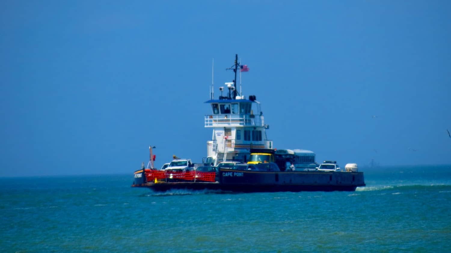 Riding the Hatteras-Ocracoke Ferry is always fun.