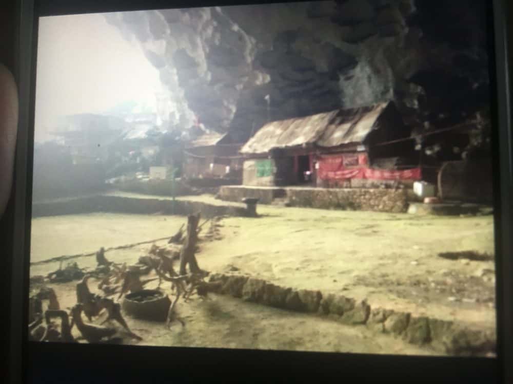 One of the cave houses in China.