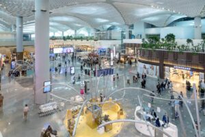 The new Istanbul Airport.