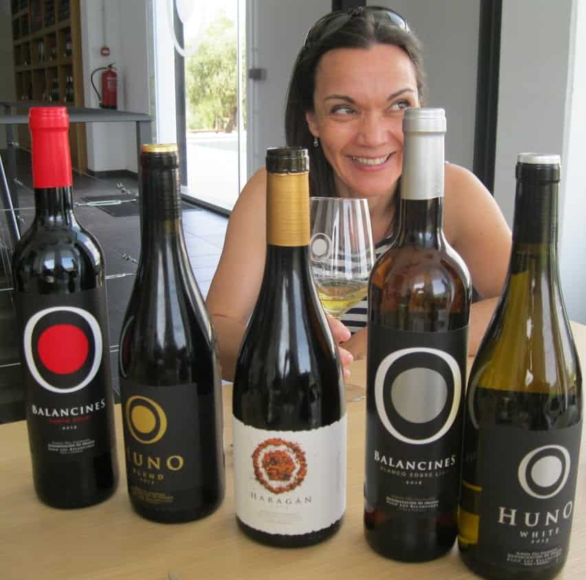 A selection of wines from Portugal to taste.