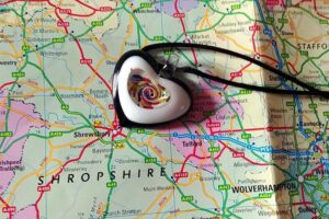 Driving in England. Photos by Mary Charlebois