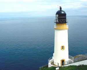 The Isle of Man Best Friend: The Manx Cat 4 The Douglas Bay lighthouse looks out over the Irish Sea.