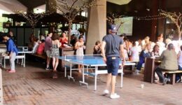 Independence beer garden, Philadelphia