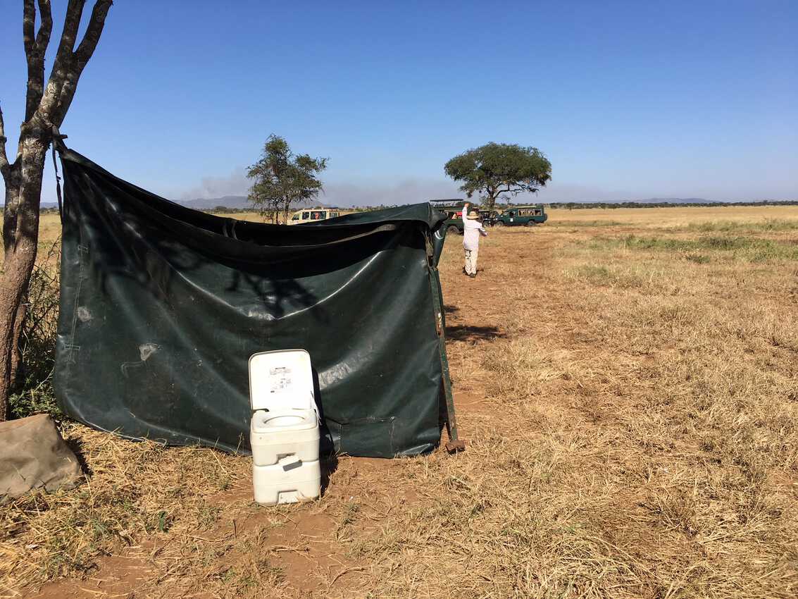 Tanzania family safari: Mission accomplished! The facilities out in the bush can be a bit basic