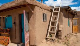 Taos Pueblo, 2000 years of history in New Mexico.