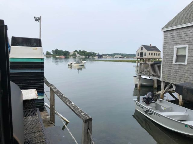 Cape Porpoise lobster shack, Nunan's. Cape Porpoise Maine lobster shack, Nunan's.