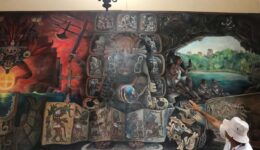 Valladolid Mayan mural
