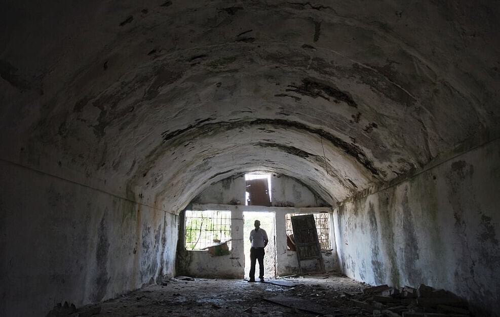 A cave in Dhermi Albania.