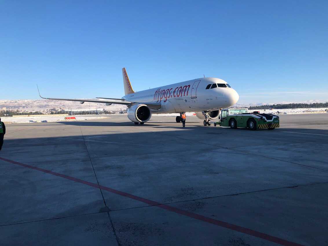 A Pegasus flight in Turkey.