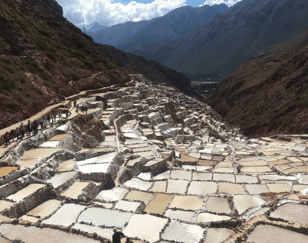 Salt mine in Peru (Taken by my dad)