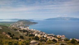 An island off the coast of Dhermi, Albania.