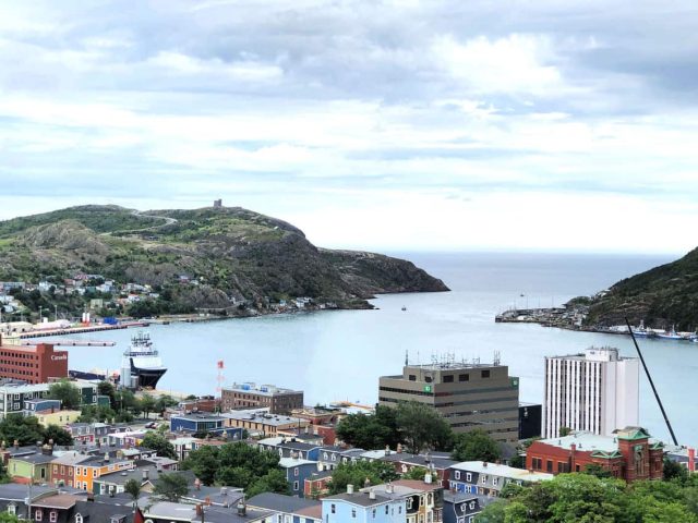 St Johns harbor Newfoundland