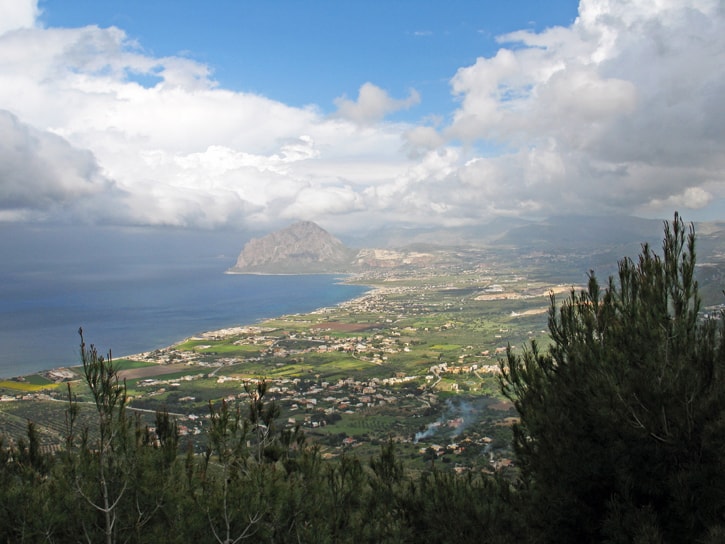 Erice occupies an easily defended hilltop in western Sicily. (Photo by Susan McKee)