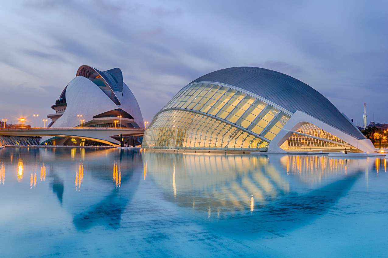 The City of Arts and Sciences in Valencia, Spain