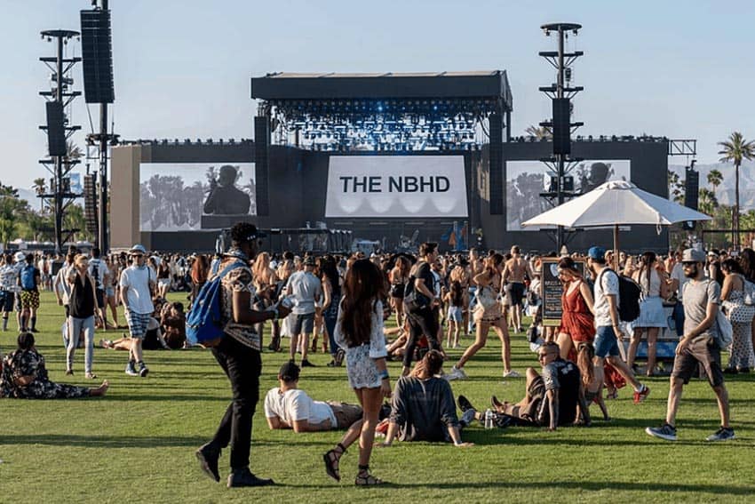 One of the Coachella stages in 2018. Raph photo.