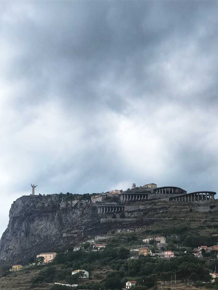 Maratea and the redeemer.