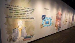 "Anatomy of a Masterwork" within the "The Mind of a Writer" gallery offers tips on how to craft a written masterpiece. Photo courtesy of Barry Brecheisen