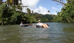 Tubing the Hempstead River Dominica