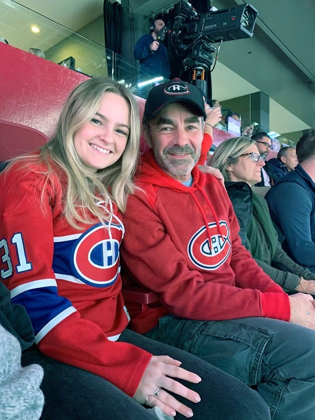The father-daughter road trip to Montreal is a chance to share places and passions that are meaningful to both of us. It truly is one aspect of travel that's hard to beat. Cheering for the Habs in Montreal.
