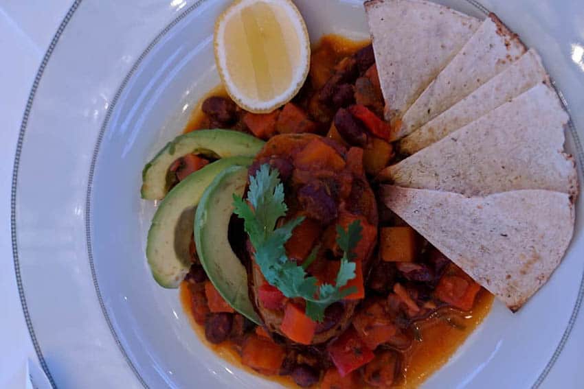 Red Bean Chilli Loaded Potato Skin & Vegetables