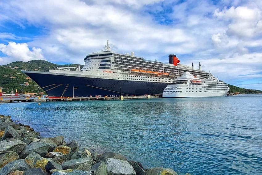 The Wind carries about percentage off the Queen Mary 2. passengers at half its size.