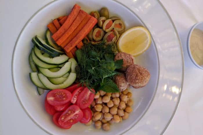 Falafel power bowl