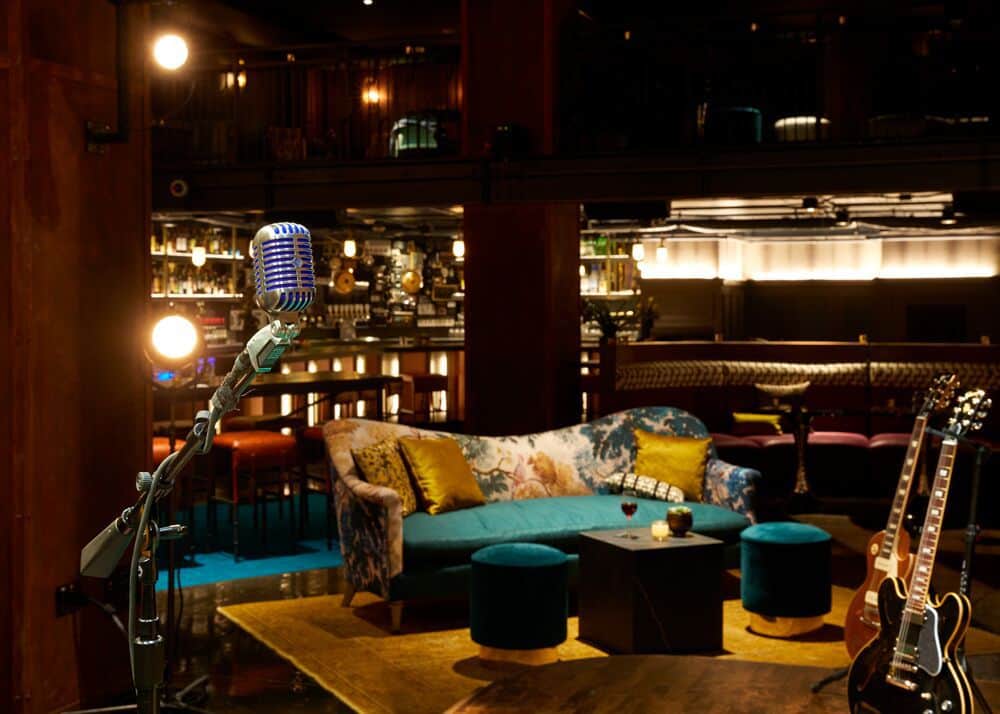 The Analog cocktail bar inside the Hutton hotel. Tim Williams photo.