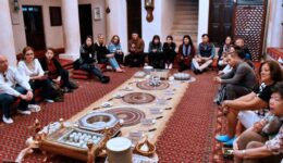 Visitors learn tradition at the Sheikh Mohammed Centre for Cultural Understanding