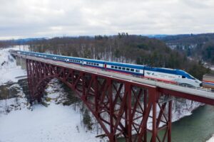 new Amtrak Acela trainset