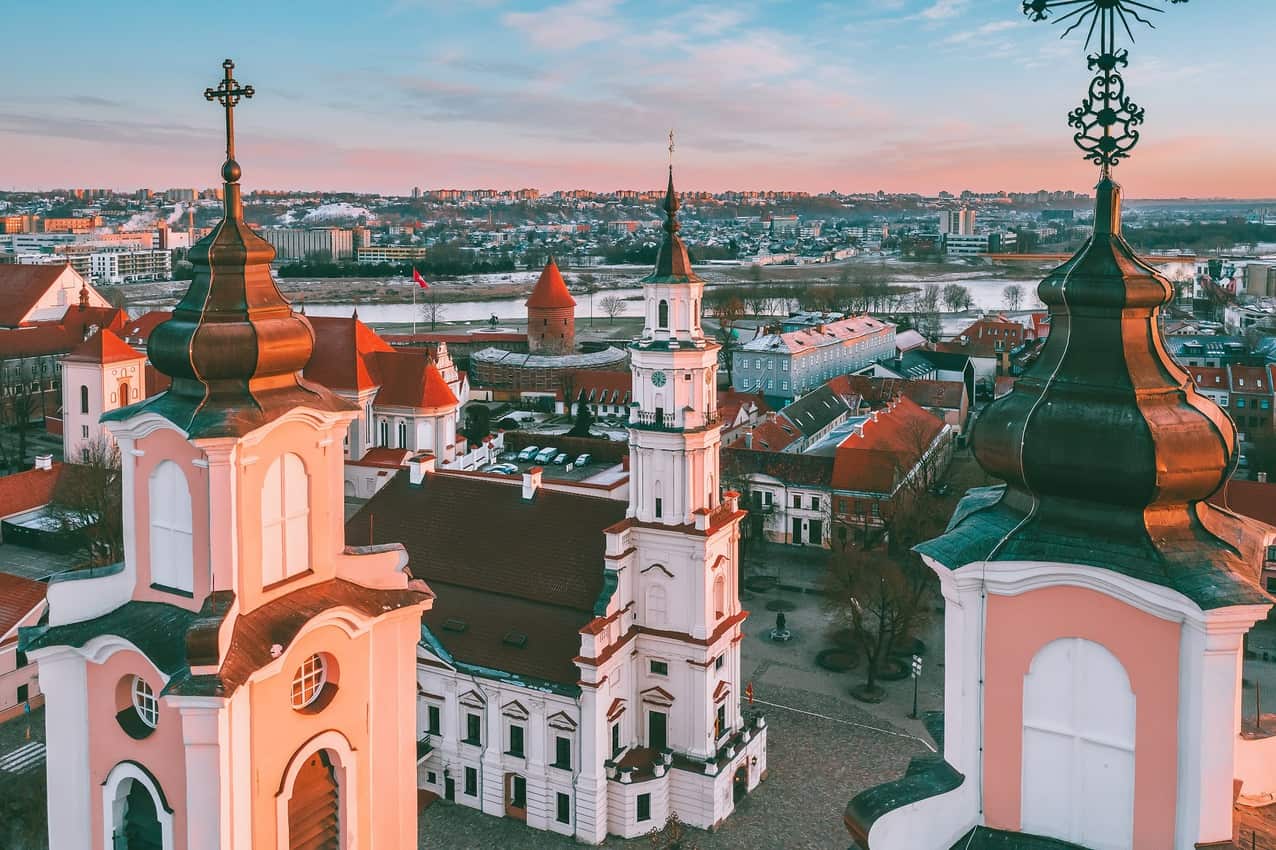 Kaunas, Lithuania: 'Kaunastic' for 2022 5 The old town in Kaunas. Photo: A. Aleksandravicius