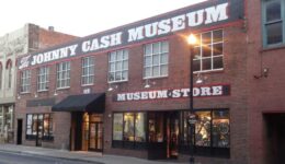 The Johnny Cash Museum in downtown Nashville, Tennessee.