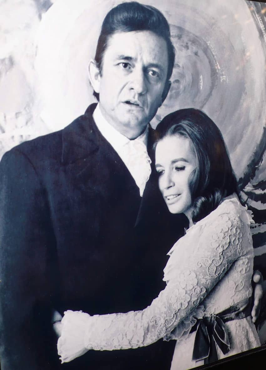 June Carter and Johnny Cash photos are featured at the museum