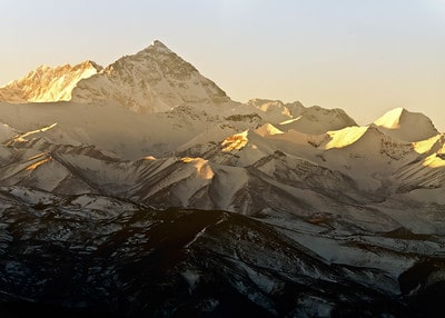 Mount Everest in Tibet. Göran Höglund photo.