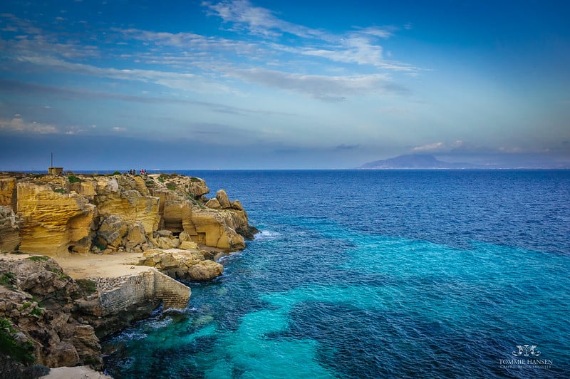 Viewpoint at Favignana. Sicily. Tommy Hansen photo.