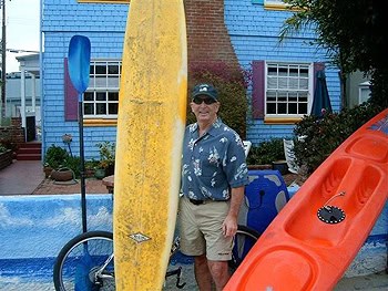 Home Exchange: Swap Homes Worldwide 2 Ed Kushins at his Hermosa Beach, CA home