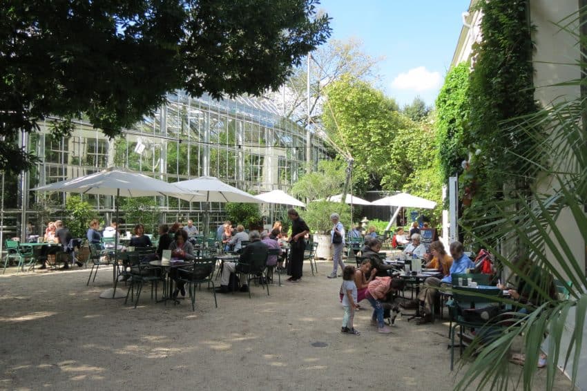 The Hortus Cafe and Terrace is a lovely spot for lunch or a coffee. Photo Credit: Sharon Kurtz 