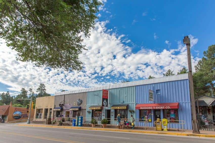 downtown Ruidoso NM