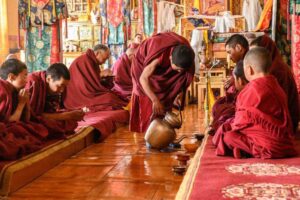 Novice-monks