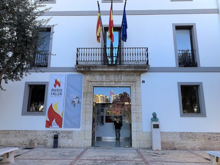 Exterior of the Fallas Museum in Valencia. Jackie Finch photos.