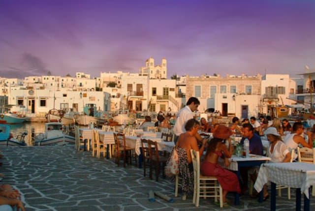Paros Naoussa Dinner