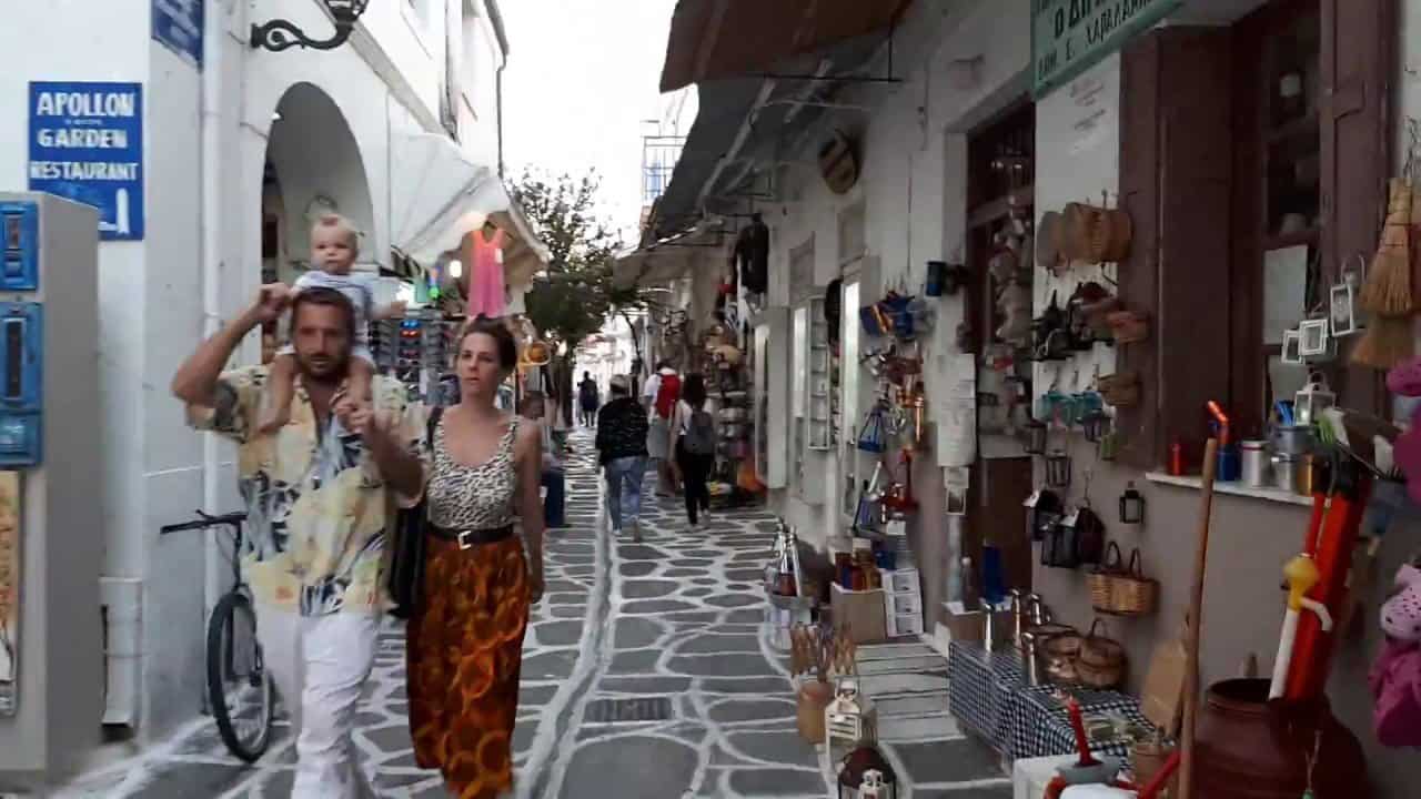 Paros, Greece street