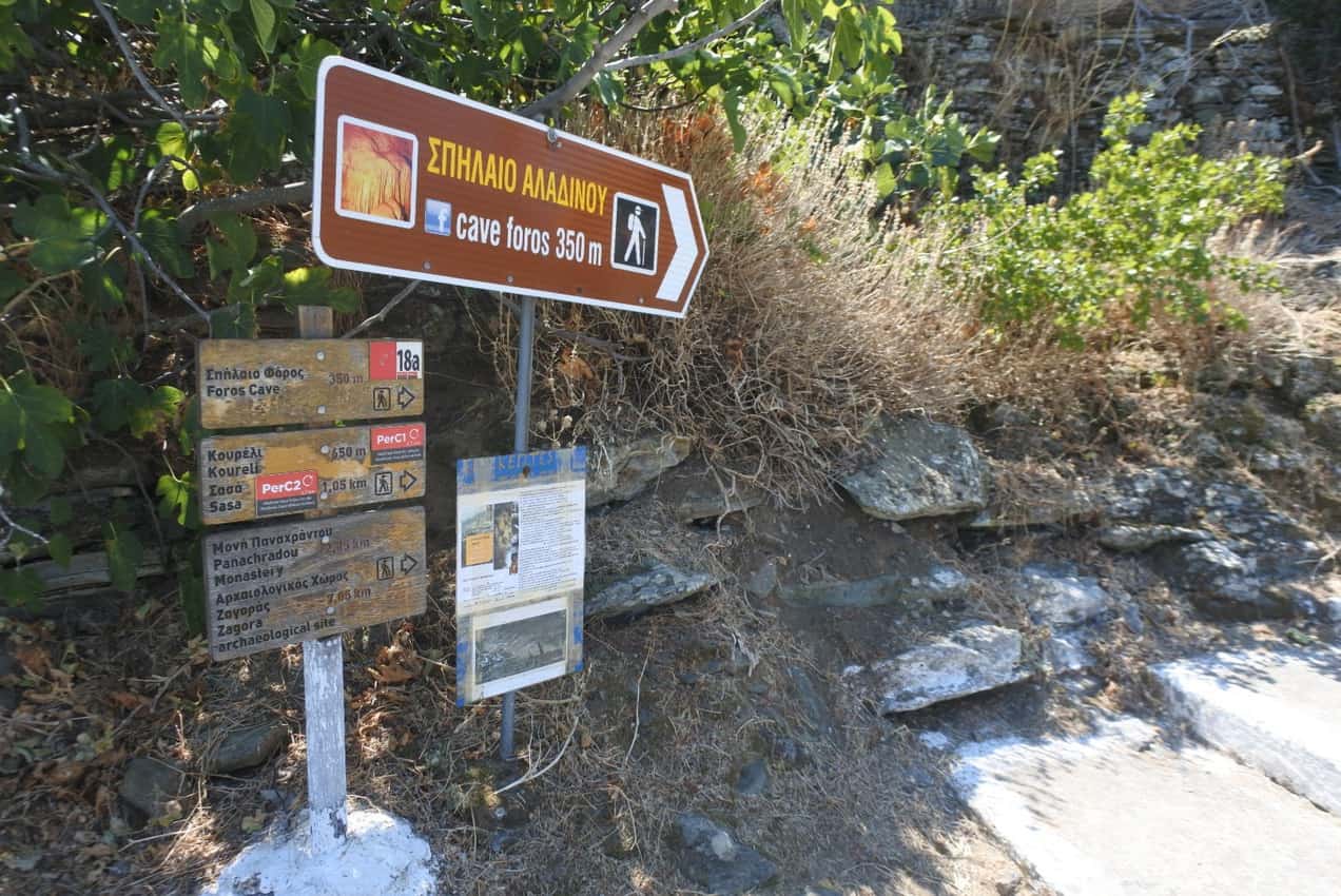 Andros offers 25 hiking trails of varying difficulty