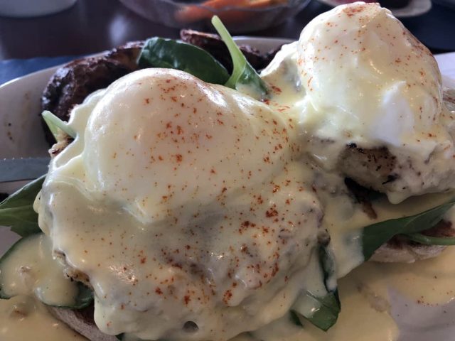 Eggs Benedict at Atlantis Oceanfront Inn Eggs Benedict at Atlantis Oceanfront Inn