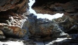 caves near Zorkos beach