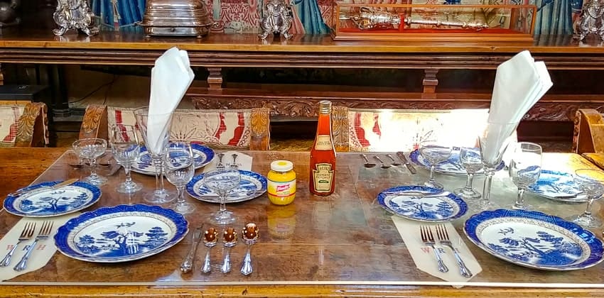 Hearst Castle Dinner Table