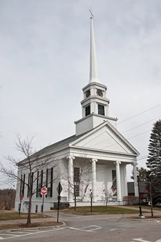 Stowe, Vermont: A Classic New England Town and a Ski Resort, Too 2 The Stowe Community Church. Photos by Tom Bricker