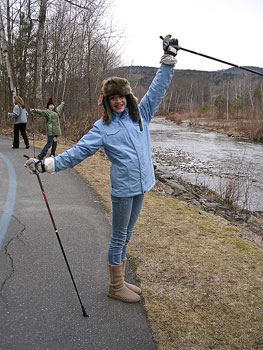 Stowe, Vermont: A Classic New England Town and a Ski Resort, Too 5 Nordic walking