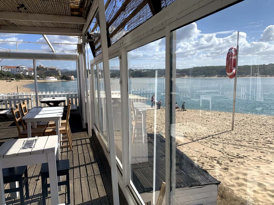glass enclosed porch on beach