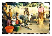 In the Kawaza village.Courtesy of Dr. Cheryl Mvula outside of Lusaka, Zambia.The Kawaza Village Tourism Project 